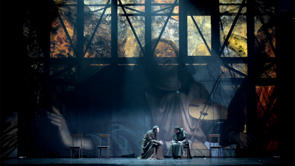 Quatrieme Mur Blog Theatre Crise De Foi A La Comedie Francaise Avec La Vie De Galilee