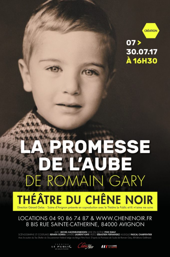 La promesse de l'aube théâtre critique avis chêne noir quatrième mur