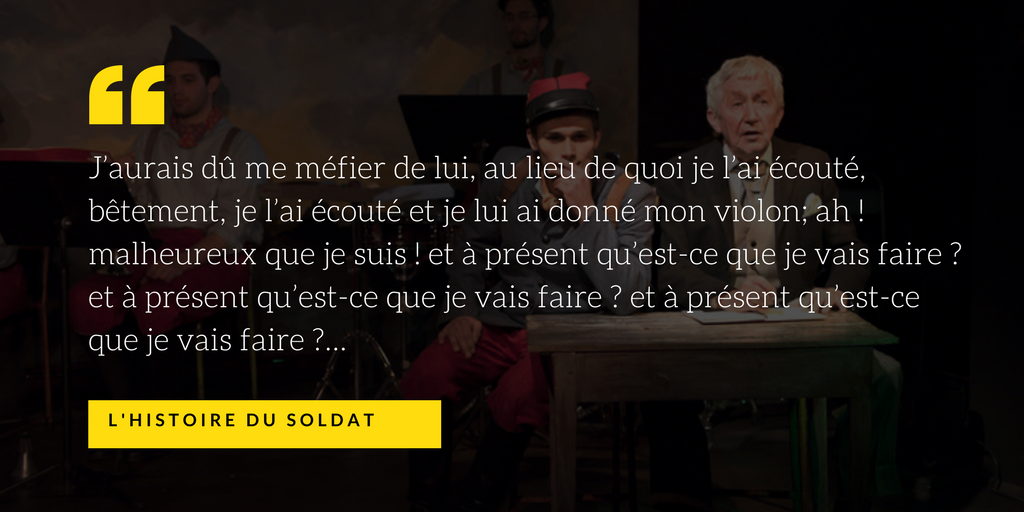 l'histoire du soldat quatrieme mur blog théâtre montparnasse poche critique avis paris(1)