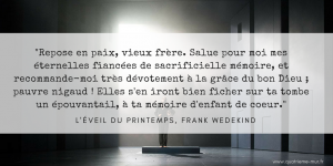 éveil du printemps frank wedekind clement hervieu leger comédie française critique avis blog théâtre quatrième mur