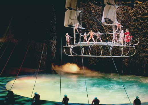 O cirque du soleil critique avis blog theatre quatrieme mur las vegas bellagio