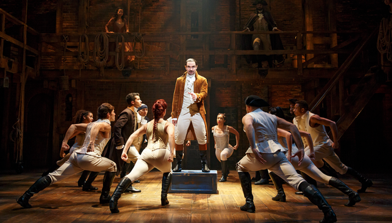 hamilton londres critique avis london quatrieme mur blog théâtre comédie musicale